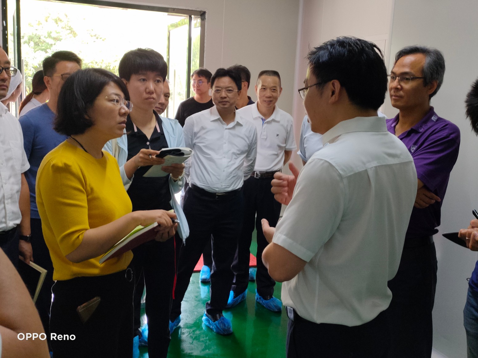 中央農業(yè)部、市縣農業(yè)局公司考察指導